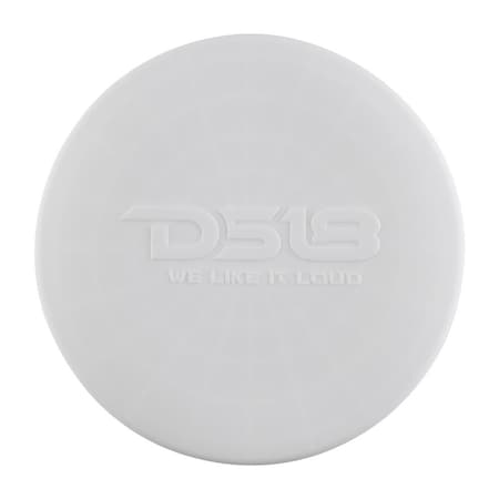DS18 Hydro CS-8/WH 8" Silicone Marine Speaker Cover - Water, Dust and UV Rays Protection - Compatible with Tower Speakers - Great Durability - Special Edition (Pair)